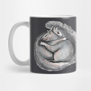 Squirrel Hug Mug